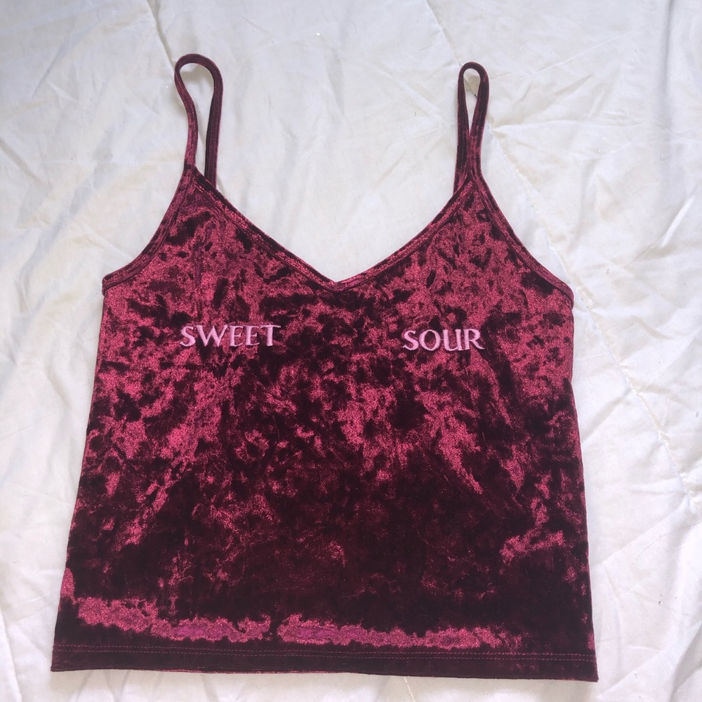 Sweet + sour top